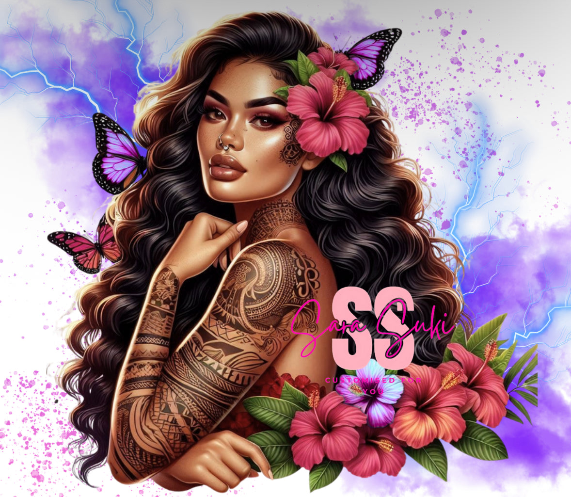Polynesian Tattoo Girls