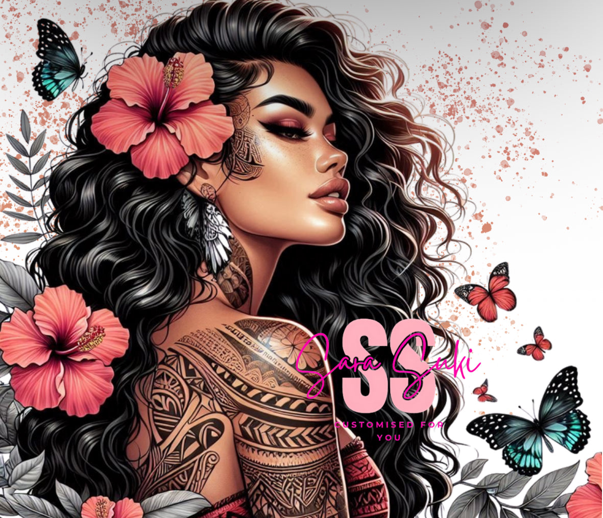 Polynesian Tattoo Girls