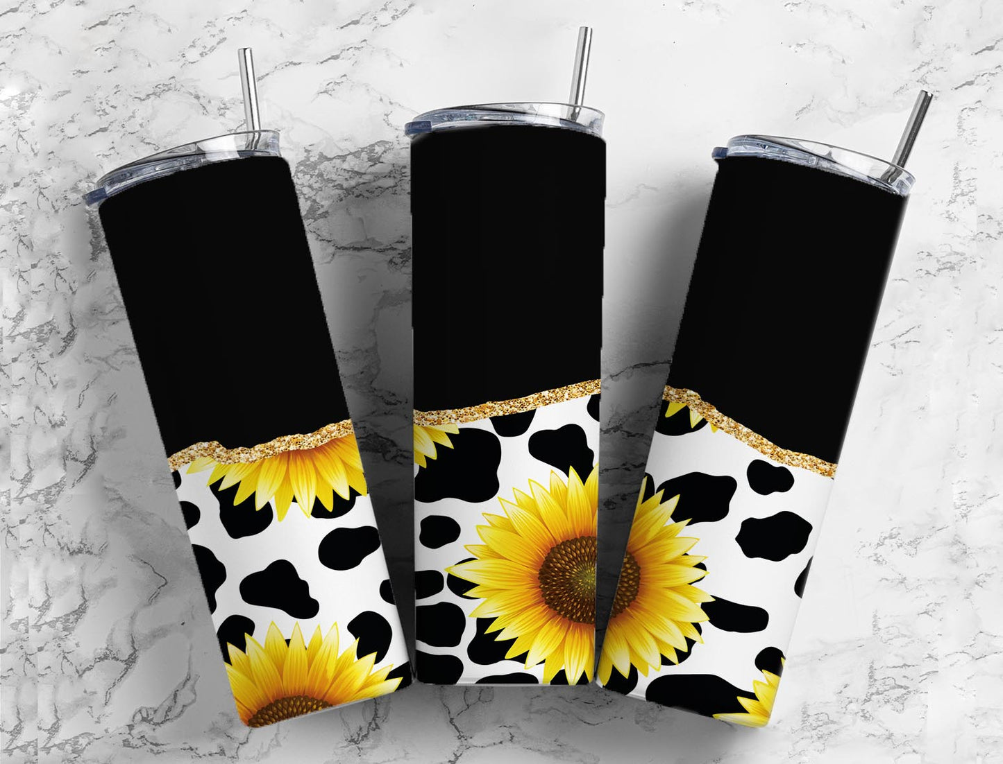 Black cow sunflower