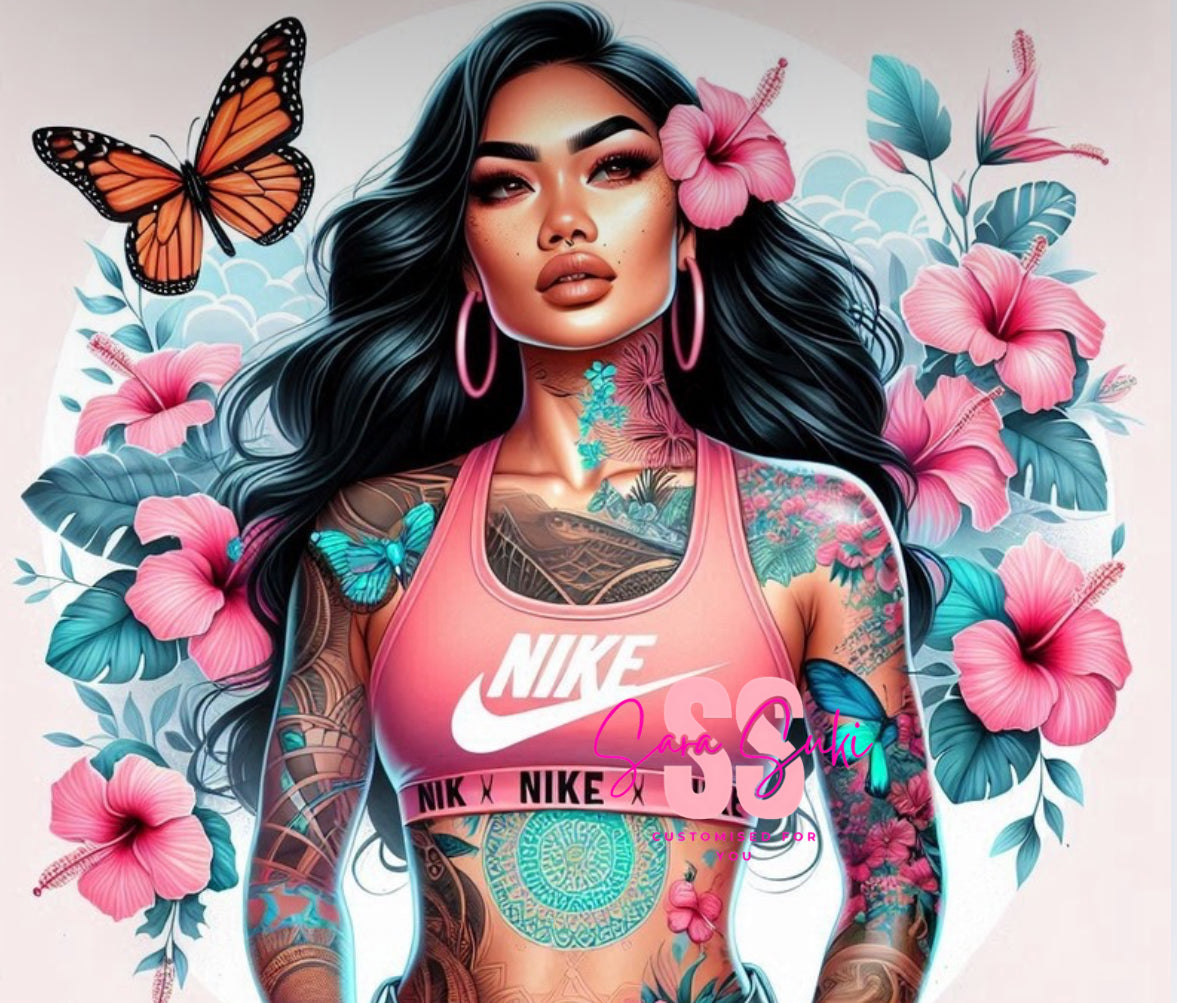Polynesian Tattoo Girls