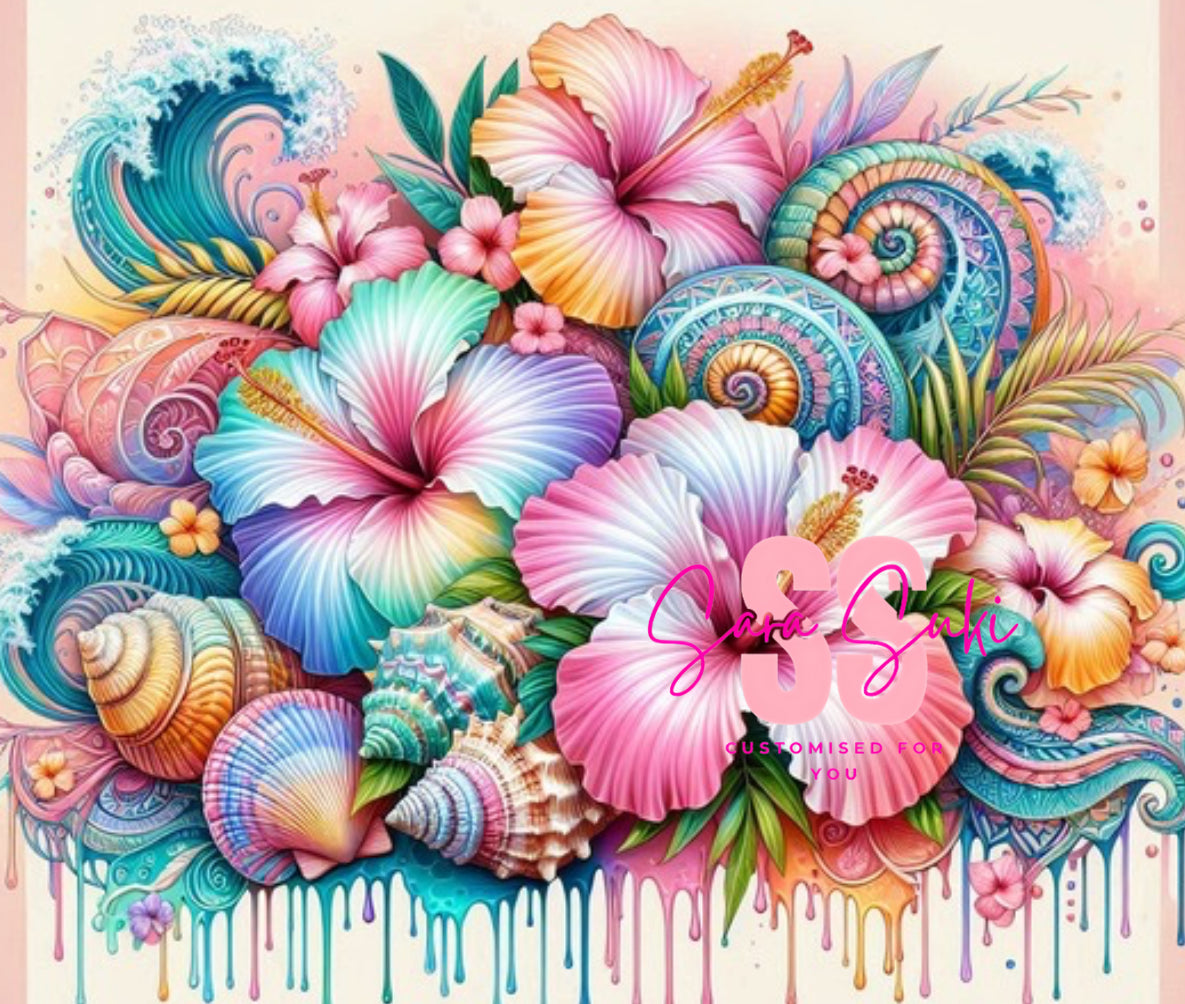 Pastel sea shells 2