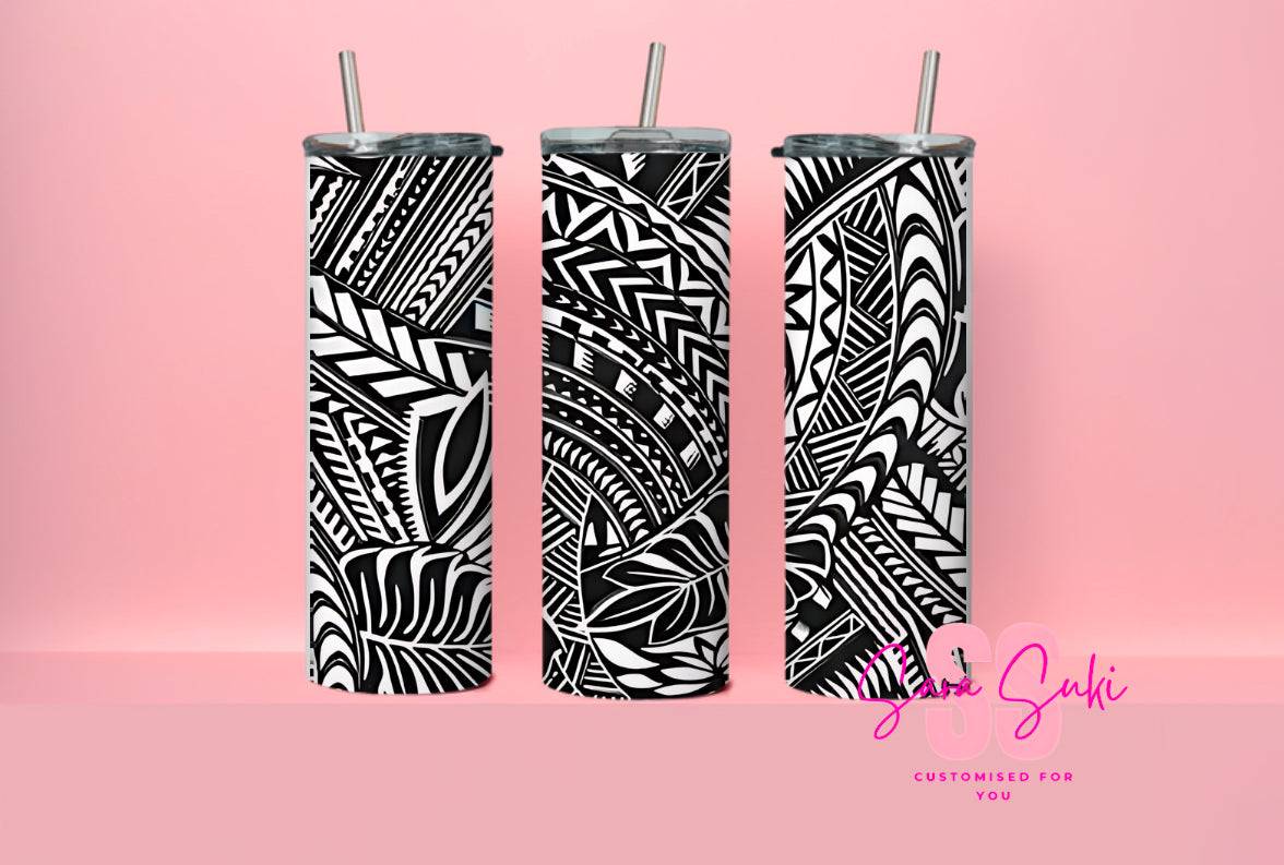 Polynesian Floral Tribal 2