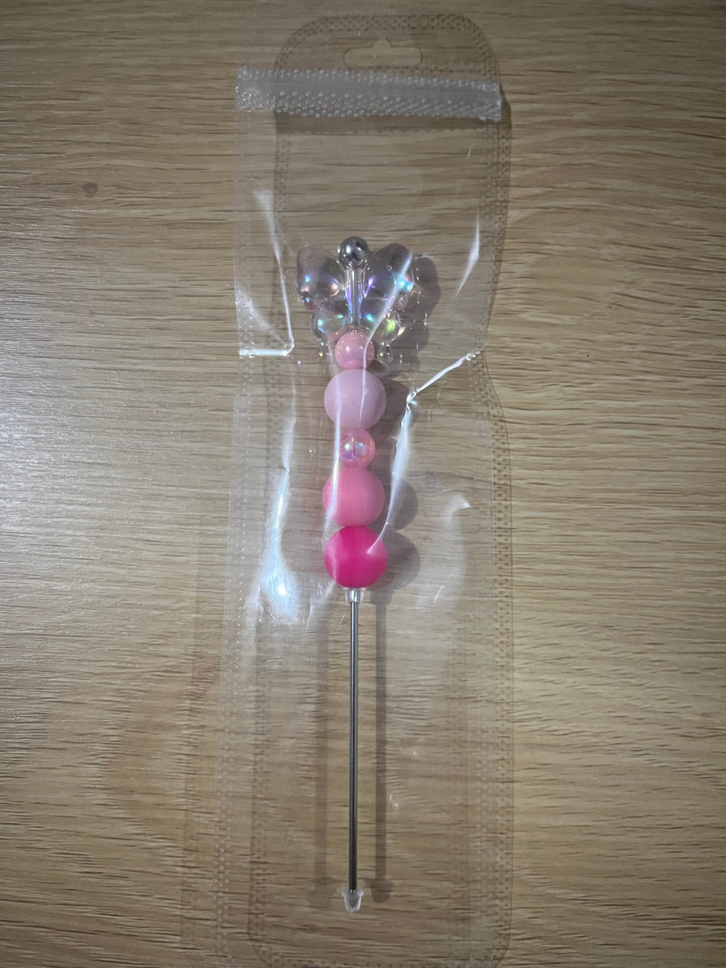 Pink Butterfly Pocket