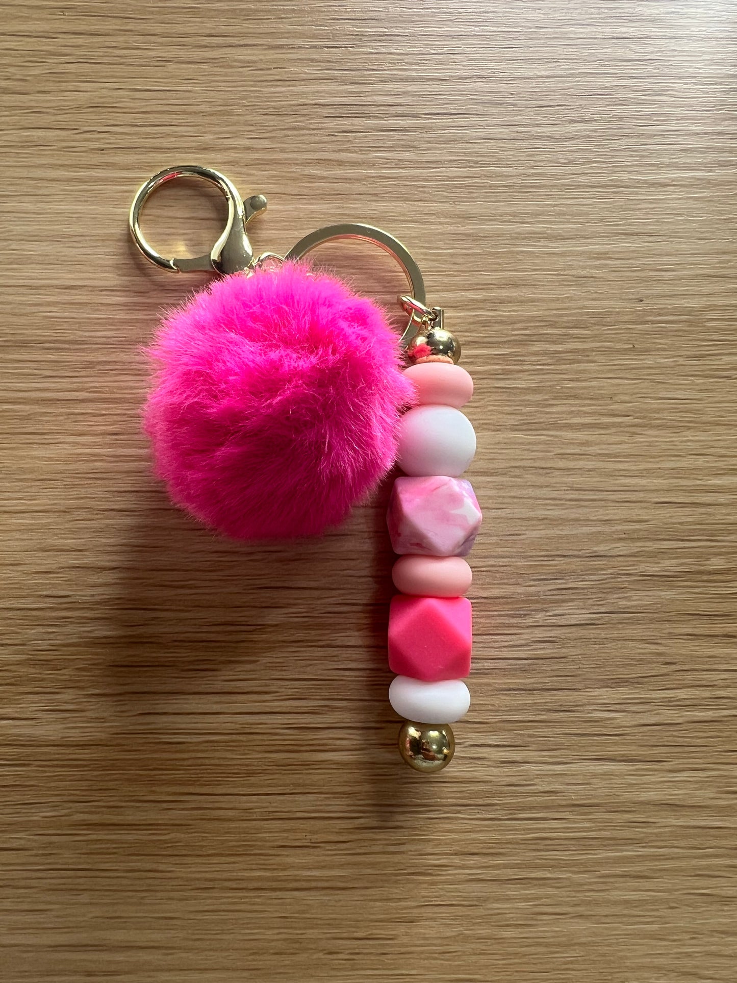 Hot Pink beaded