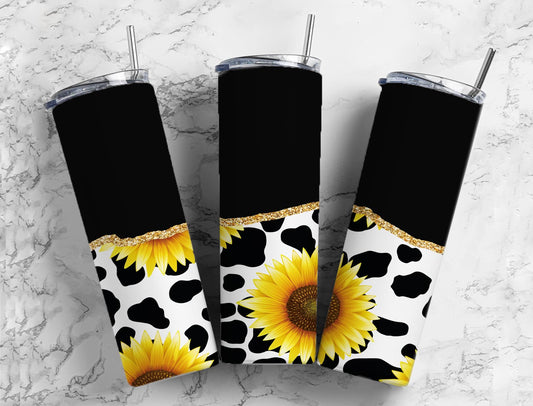 Black cow sunflower