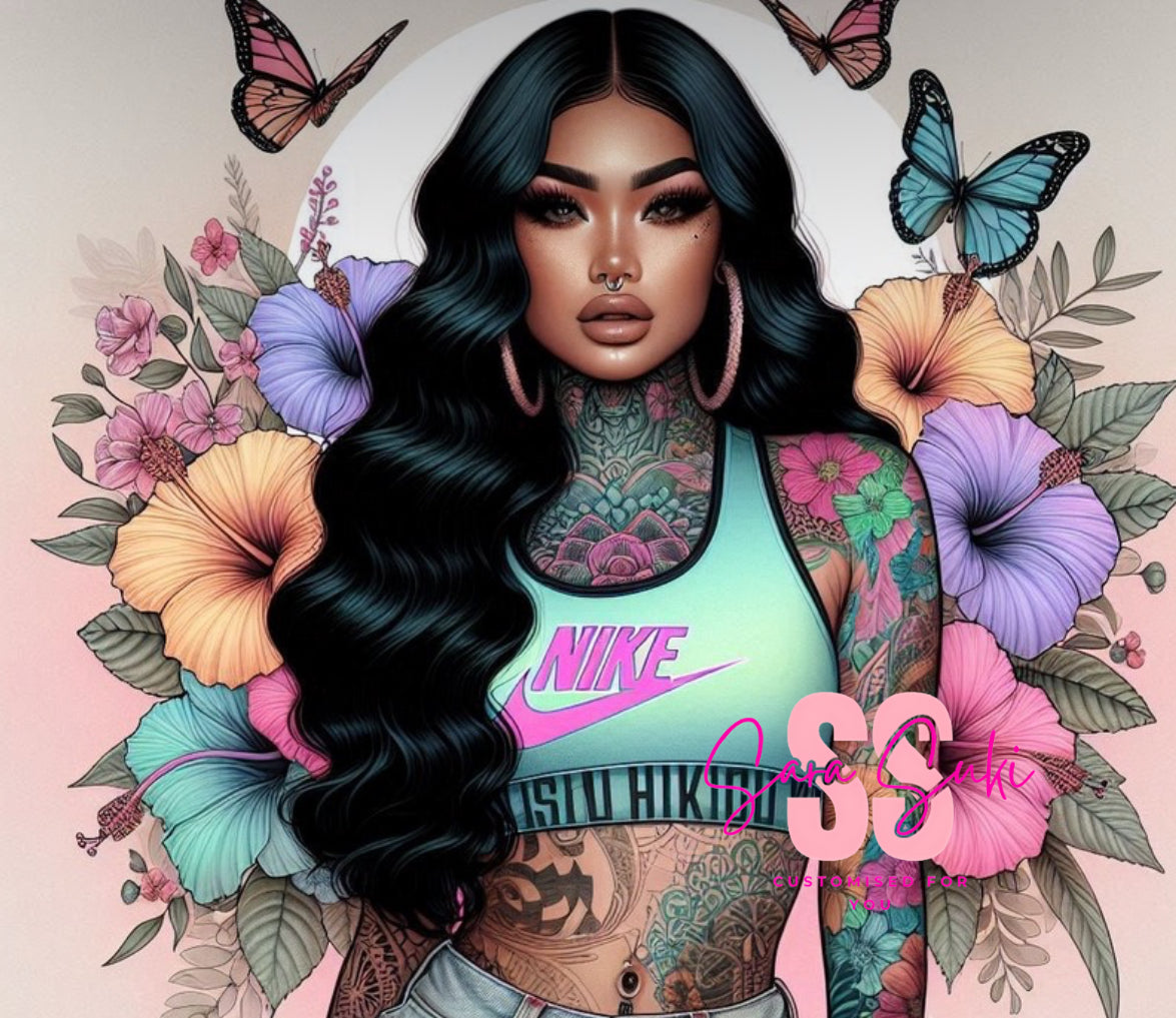 Polynesian Tattoo Girls