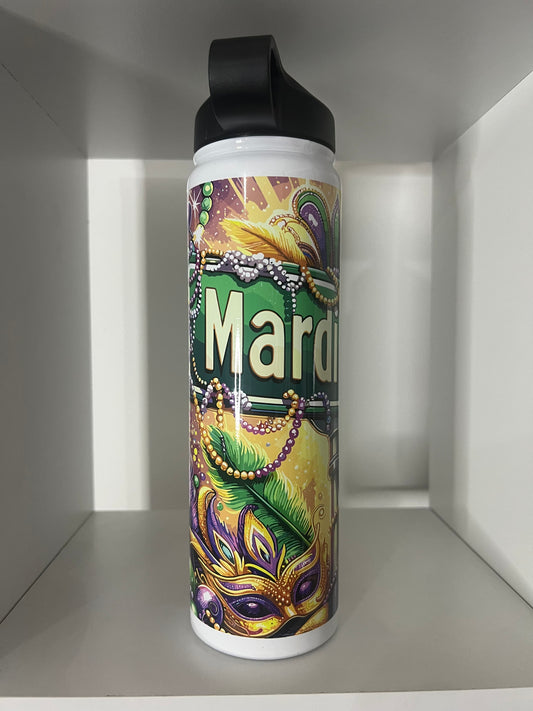 32oz Mardi Gras Tumbler