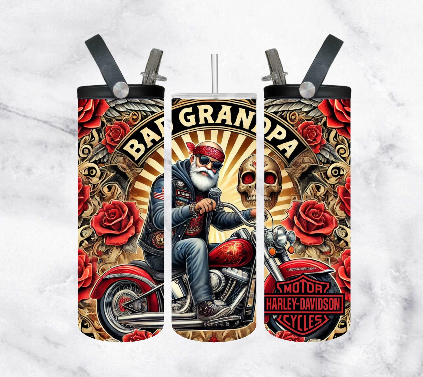 Bad Grandpa Motorcycle