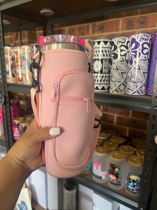 Pink 40oz Tumbler bag