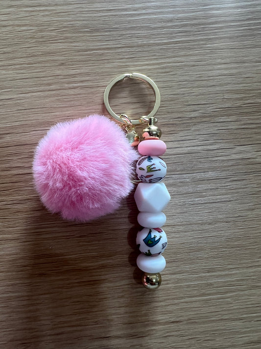 Pink Beaded