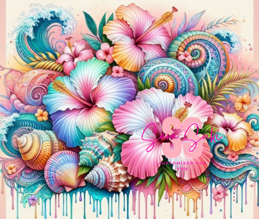 Pastel sea shells 2