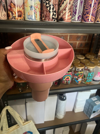 Munchie holder for 40oz tumblers