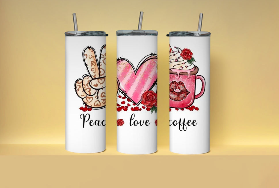 Peace love coffee