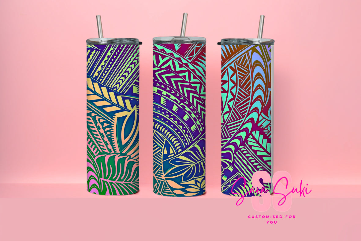 Polynesian Floral Tribal 1