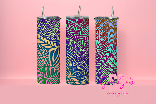 Polynesian Floral Tribal 1