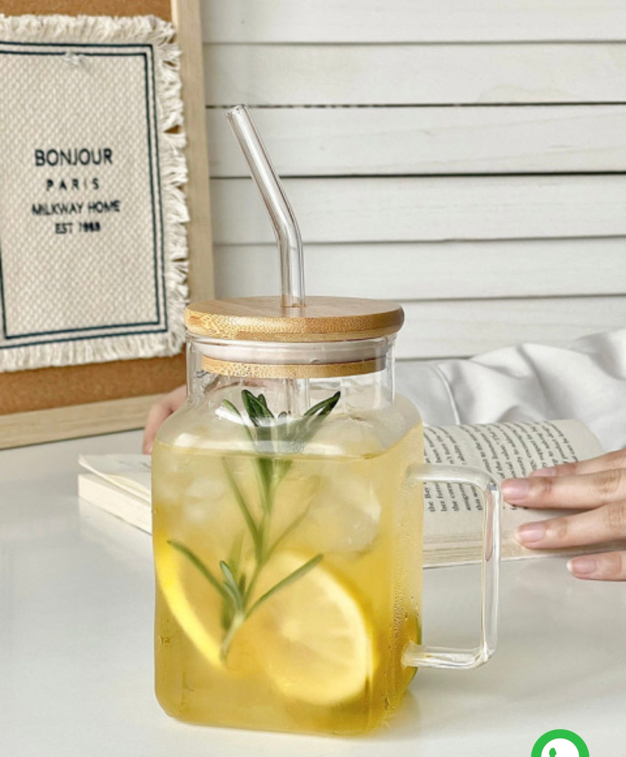 620mlGlass tumbler