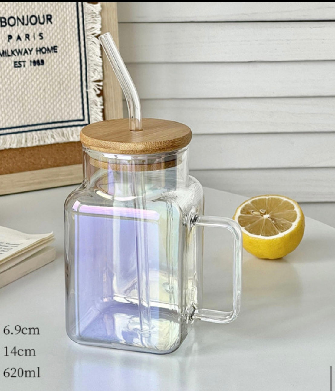 620mlGlass tumbler