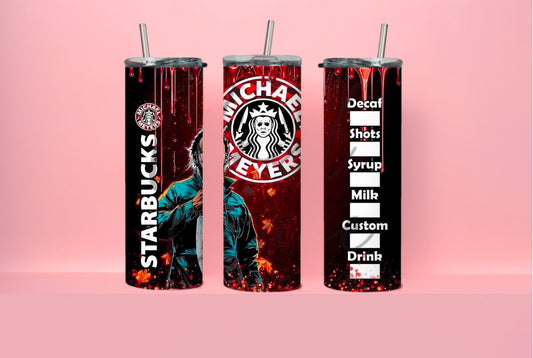 Michael Meters Starbucks horror inspired