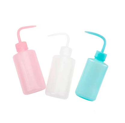 Snowglobe solution bottles