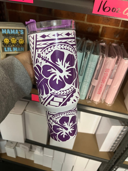Purple Hibiscus 40oz
