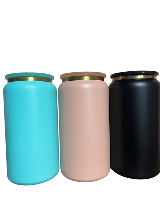 16oz steel Can Libby