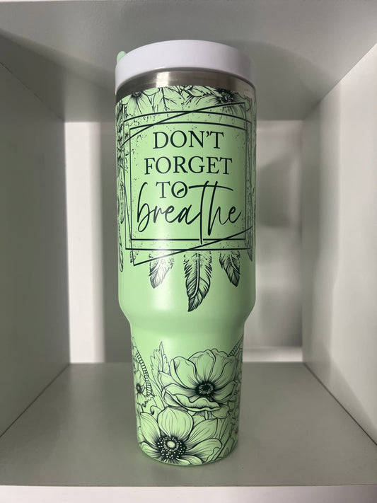 40oz Green Pastel