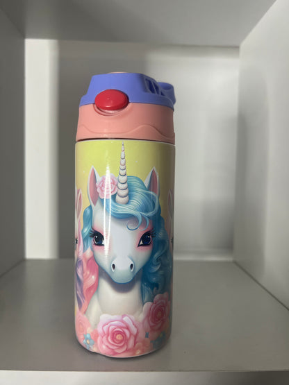 12oz Unicorn kids bottle