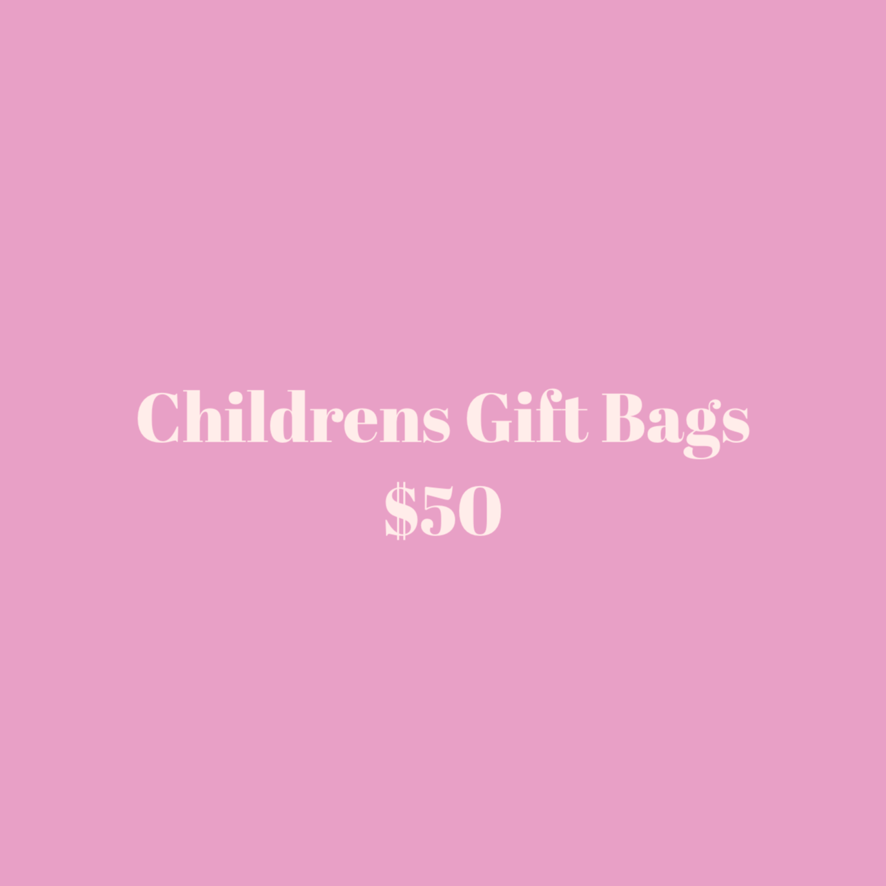 Kids Gift bags
