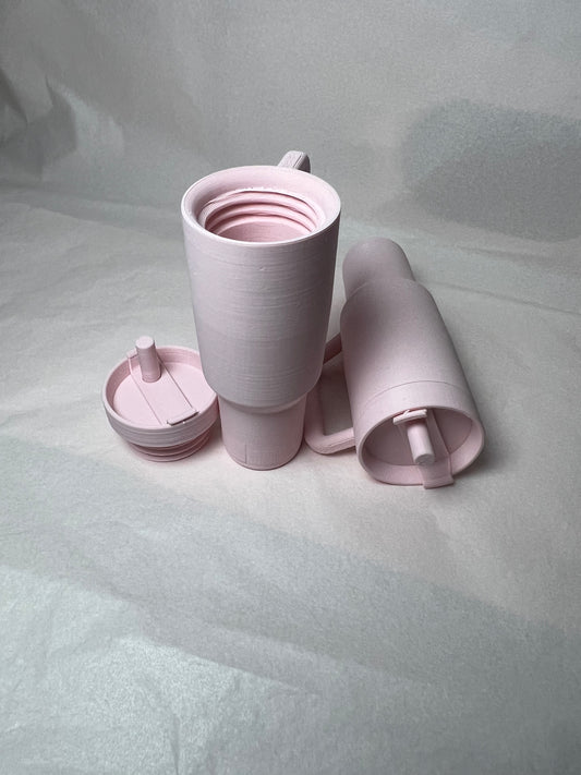 Pink mini chapstick keyrings tumblers