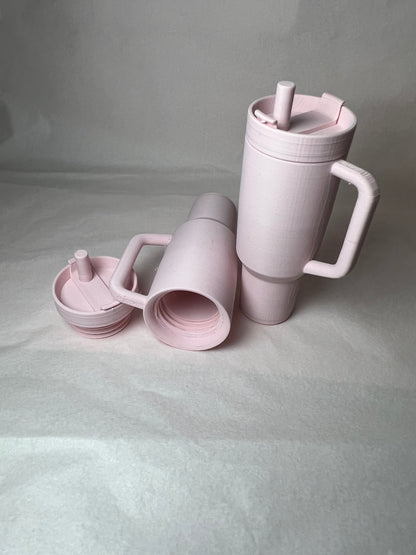 Mini Tumbler Chapstick keychain