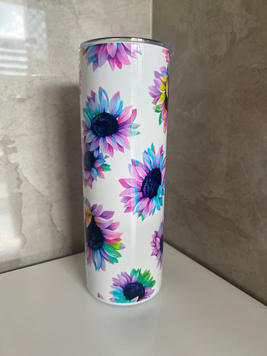 Rainbow flowers