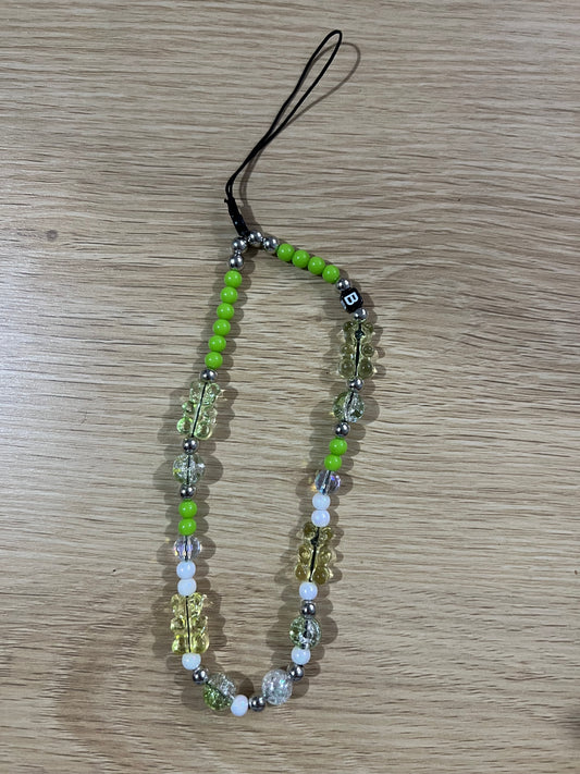 B Green lanyard