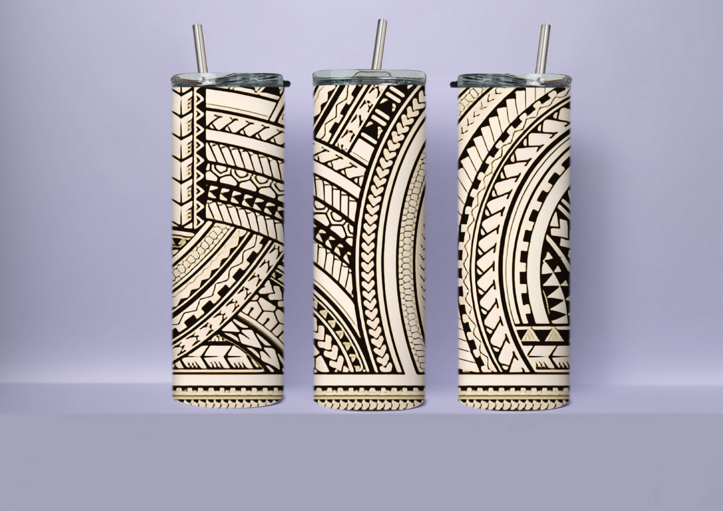 Yellow Black Tribal